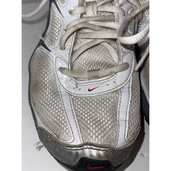 Nike Womens Reax Run 5 407987-116 White Gray Running Shoes Sneakers Size 9 FLAW - Picture 3 of 11